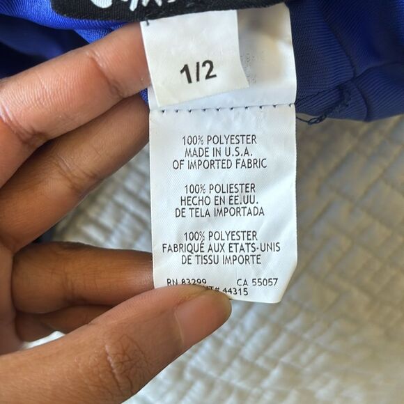 Blue and green dress - Picture 4 of 6